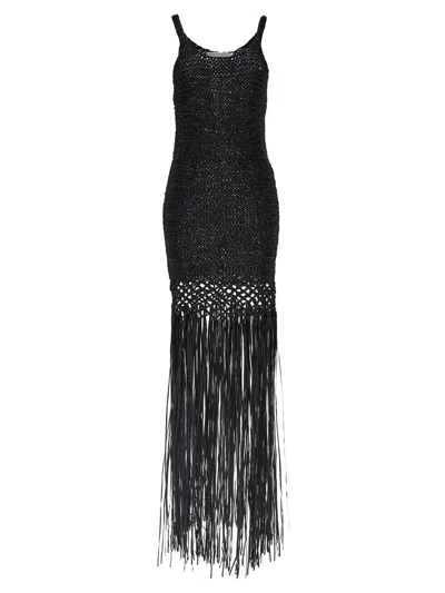 PHILOSOPHY DI LORENZO SERAFINI PHILOSOPHY DI LORENZO SERAFINI WEAVED DRESS