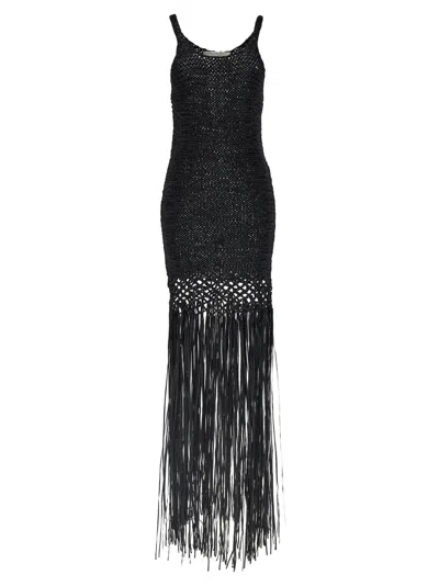 PHILOSOPHY DI LORENZO SERAFINI WEAVED DRESS