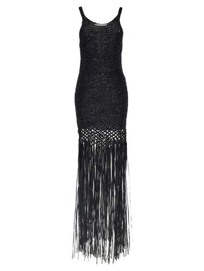 PHILOSOPHY DI LORENZO SERAFINI PHILOSOPHY DI LORENZO SERAFINI WEAVED DRESS