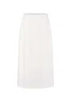 Philosophy Di Lorenzo Serafini White Skirt For Girl In White