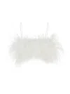Philosophy Di Lorenzo Serafini Feather Detail Camisole In White