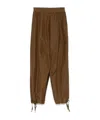 Philosophy Di Lorenzo Serafini Relaxed Fit Trousers With Tapered Leg In Brown