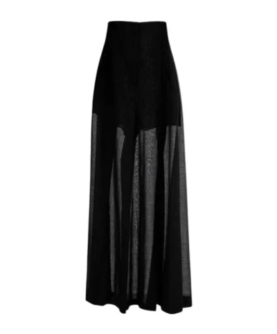 Philosophy Di Lorenzo Serafini Wide-leg Semi-sheer Pants