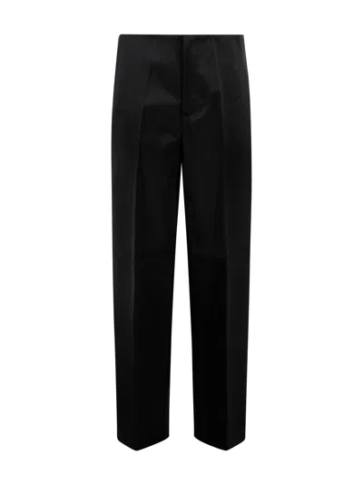 Philosophy Di Lorenzo Serafini Wide-leg Trousers In Black