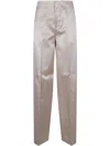 Philosophy Di Lorenzo Serafini Wide Leg Trousers In Ivory