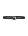 Philosophy Di Lorenzo Serafini Woman Belt Black Size 4 Leather In Black