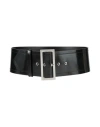 Philosophy Di Lorenzo Serafini Woman Belt Black Size 8 Leather In Black