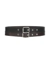 Philosophy Di Lorenzo Serafini Woman Belt Black Size 8 Leather In Black
