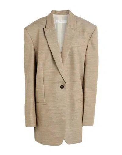 Philosophy Di Lorenzo Serafini Woman Blazer Beige Size 10 Wool In Sand