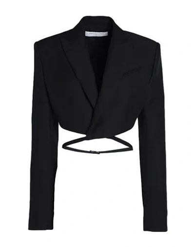 Philosophy Di Lorenzo Serafini Woman Blazer Black Size 6 Polyester
