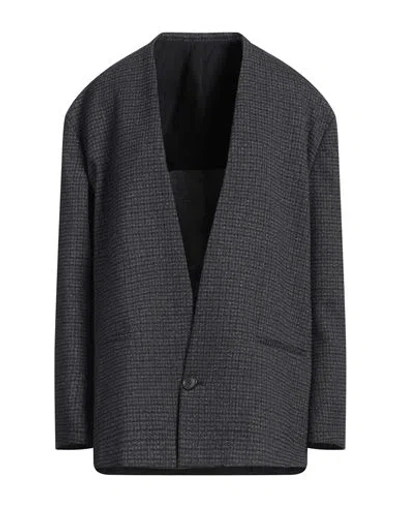 Philosophy Di Lorenzo Serafini Woman Blazer Charcoal Size 2 Polyester In Gray