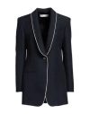 Philosophy Di Lorenzo Serafini Woman Blazer Midnight Blue Size 8 Polyester In Blue