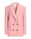 Philosophy Di Lorenzo Serafini Pink Wool Blazer In Pink