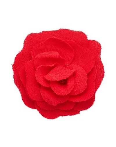 Philosophy Di Lorenzo Serafini Woman Brooch Red Size - Textile Fibers