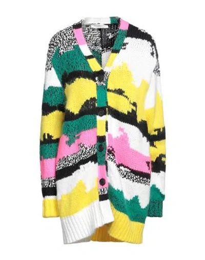 Philosophy Di Lorenzo Serafini Woman Cardigan Off White Size 4 Polyamide, Cotton, Mohair Wool, Wool