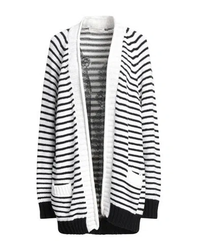 Philosophy Di Lorenzo Serafini Woman Cardigan White Size 6 Cotton, Acrylic
