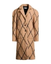 Philosophy Di Lorenzo Serafini Woman Coat Camel Size S Virgin Wool In Neutral