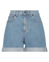 Philosophy Di Lorenzo Serafini High-rise Cut-off Denim Shorts In Blue