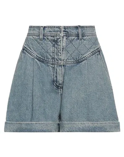 Philosophy Di Lorenzo Serafini Woman Denim Shorts Blue Size 6 Cotton