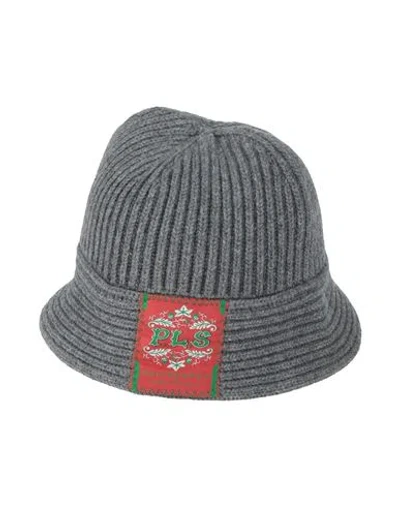Philosophy Di Lorenzo Serafini Woman Hat Grey Size L Virgin Wool In Gray