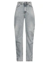 Philosophy Di Lorenzo Serafini Woman Denim Pants Blue Size 6 Cotton In Blue