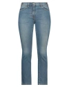Philosophy Di Lorenzo Serafini Woman Jeans Blue Size 6 Cotton, Elastane In Blue