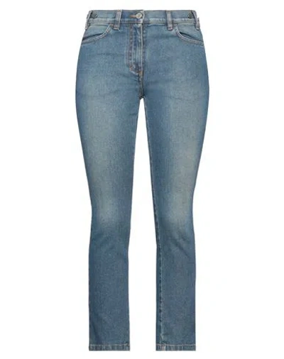 Philosophy Di Lorenzo Serafini Woman Jeans Blue Size 6 Cotton, Elastane