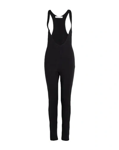 Philosophy Di Lorenzo Serafini Woman Jumpsuit Black Size 4 Virgin Wool, Silk