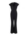 PHILOSOPHY DI LORENZO SERAFINI PHILOSOPHY DI LORENZO SERAFINI WOMAN JUMPSUIT BLACK SIZE 8 POLYESTER