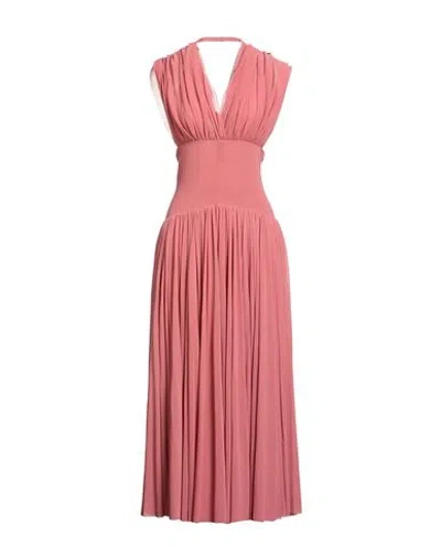 Philosophy Di Lorenzo Serafini Woman Maxi Dress Antique Rose Size 8 Polyamide In Pink