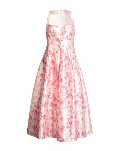 Philosophy Di Lorenzo Serafini Woman Maxi Dress Beige Size 4 Polyester In Multi