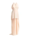 Philosophy Di Lorenzo Serafini Woman Maxi Dress Beige Size 6 Triacetate, Polyester