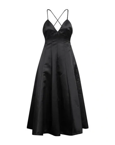 Philosophy Di Lorenzo Serafini Woman Maxi Dress Black Size 2 Polyester