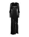 Philosophy Di Lorenzo Serafini Woman Maxi Dress Black Size 2 Polyester In Black