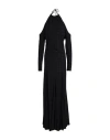 Philosophy Di Lorenzo Serafini Woman Maxi Dress Black Size 8 Viscose, Elastane In Black
