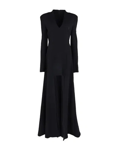 Philosophy Di Lorenzo Serafini Woman Maxi Dress Black Size 8 Viscose, Elastane