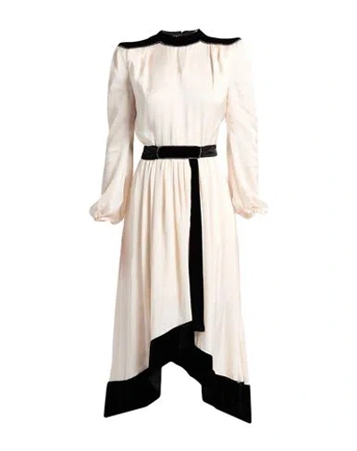 Philosophy Di Lorenzo Serafini Woman Maxi Dress Ivory Size 8 Polyester, Viscose, Silk