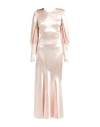 Philosophy Di Lorenzo Serafini Woman Maxi Dress Light Pink Size 8 Polyester