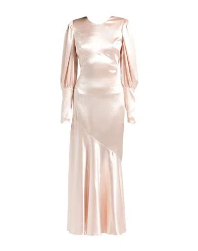 Philosophy Di Lorenzo Serafini Woman Maxi Dress Light Pink Size 8 Polyester