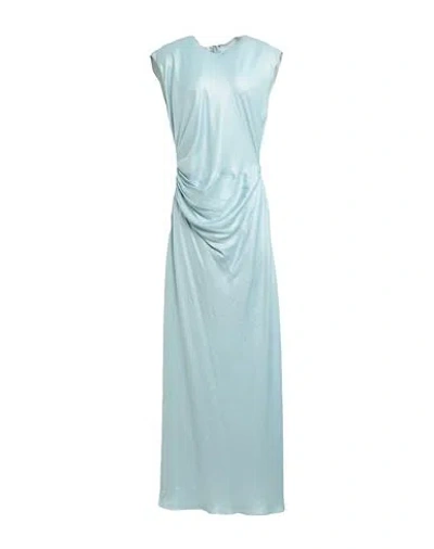 Philosophy Di Lorenzo Serafini Woman Maxi Dress Sky Blue Size 10 Polyester In Blue