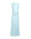Philosophy Di Lorenzo Serafini Woman Maxi Dress Sky Blue Size 10 Polyester In Blue