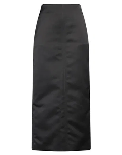 Philosophy Di Lorenzo Serafini Woman Maxi Skirt Black Size 8 Polyester