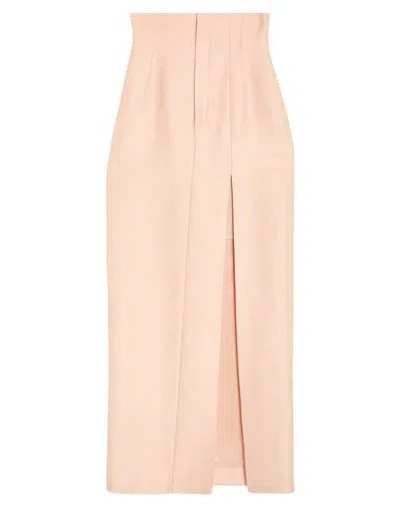 Philosophy Di Lorenzo Serafini Woman Maxi Skirt Blush Size 2 Viscose In Pink