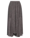 Philosophy Di Lorenzo Serafini Woman Maxi Skirt Grey Size 8 Polyamide