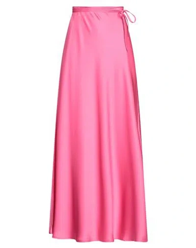 Philosophy Di Lorenzo Serafini Woman Maxi Skirt Magenta Size 4 Polyester