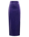 Philosophy Di Lorenzo Serafini Woman Maxi Skirt Mauve Size 4 Polyester, Elastane, Polyamide In Purple
