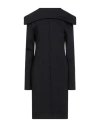 Philosophy Di Lorenzo Serafini Woman Midi Dress Black Size 10 Polyamide, Elastane In Multi