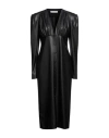 Philosophy Di Lorenzo Serafini Woman Midi Dress Black Size 4 Polyester, Polyurethane In Black