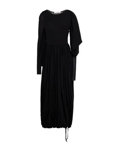 Philosophy Di Lorenzo Serafini Woman Midi Dress Black Size 6 Polyamide