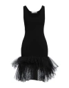 Philosophy Di Lorenzo Serafini Woman Midi Dress Black Size 6 Viscose, Polyester In Black